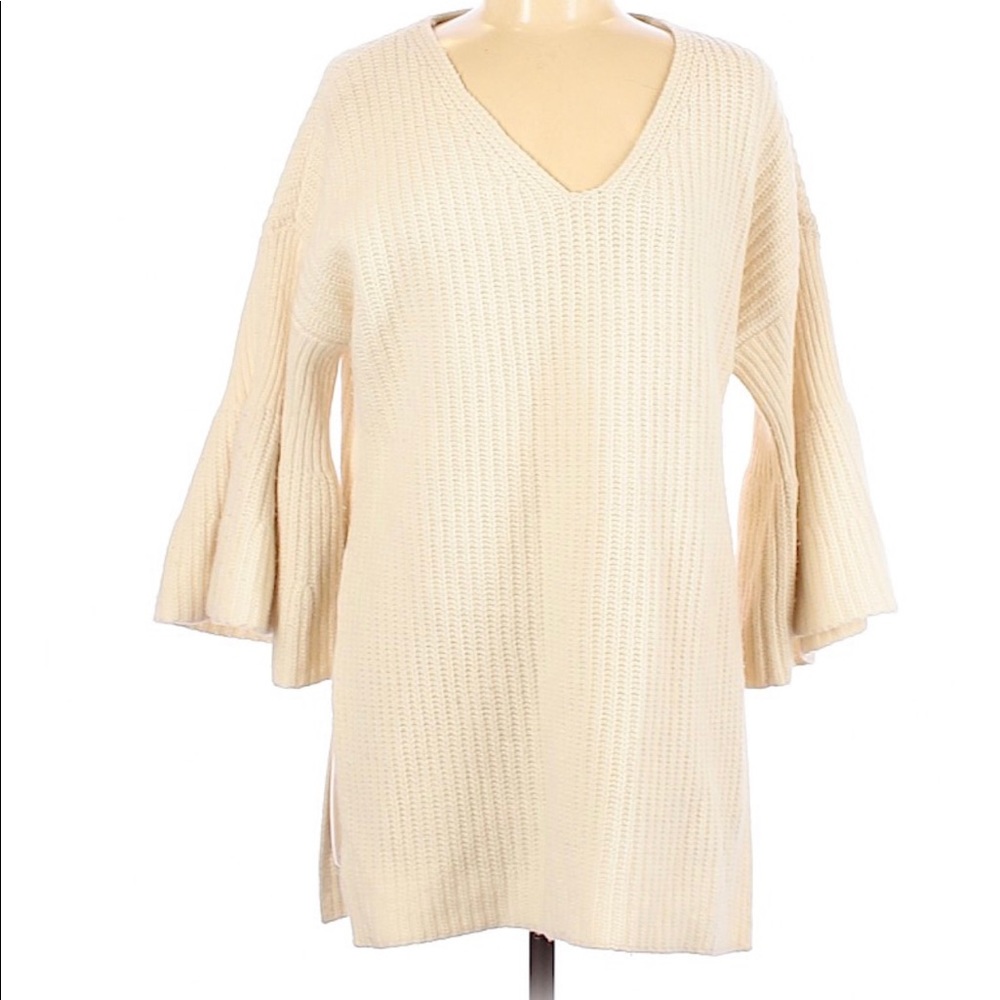 Derek Lam white wool sweater- so pretty!
